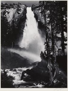 Image of Nevada Fall, Rainbow (from Portfolio III Yosemite Valley 1960)