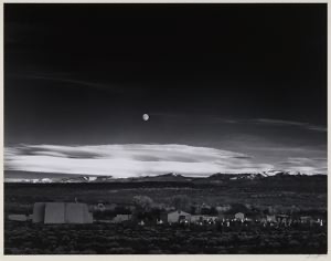 Image of Moonrise, Hernandez, New Mexico