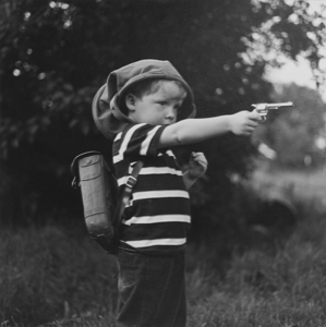 Image of Boy with Gun
