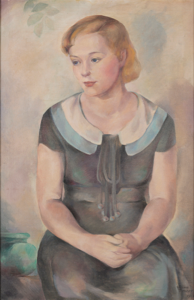 Image of Portrait of Miss M.
