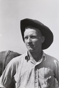 Image of Mormon farmer, Box Elder County, Utah