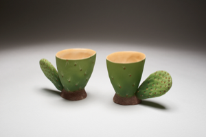 Image of Teapot set #68 (cactus)