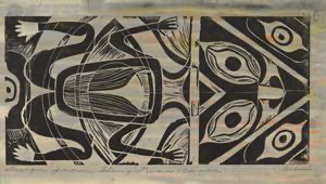 Image of Design from Tlengit War Canoe