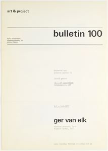 Image of bulletin 100