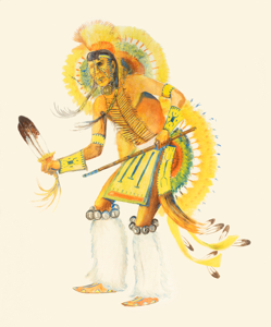 Image of Intermountain Inter-tribal Indian School Mural_01 (A Traditional with a Modern Twist)