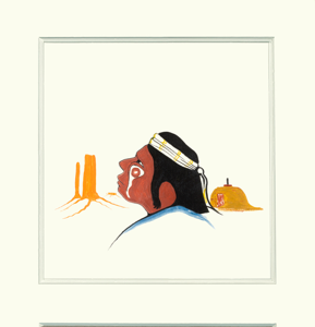 Image of Intermountain Inter-tribal Indian School Mural_05 (Spiritual Home)