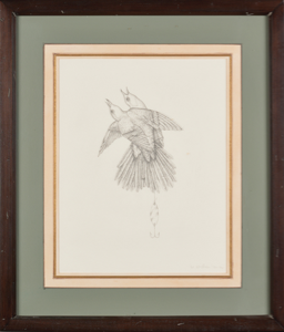 Image of Fly Fishing Drawing #1