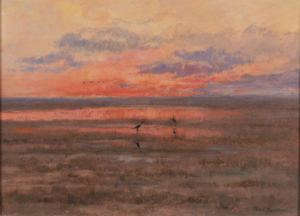 Image of Untitled, Two Birds and Sunset