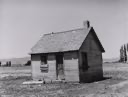 Image of Old house occupied by one of the Ericson brothers, who are members of a FSA (Farm Security Administration) cooperative. Box Elder County, Utah