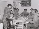 Image of Noonday dinner of Mormon farmers in Box Elder County, Utah