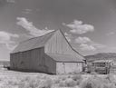 Image of Barn and outerbuildings of Mormon farmer. Box Elder County, Utah
